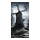 Motif imprimé "Moulin de la mort" papier  Color: gris/noir Size: 180x90cm