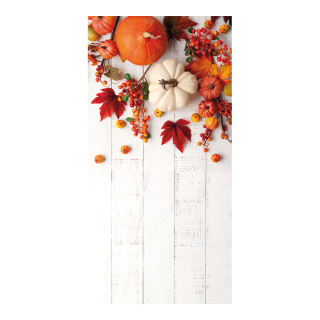 Motif imprimé "Collage de citrouilles" papier  Color: multicolore Size: 180x90cm