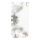Motif imprimé "Noël blanc" papier  Color: blanc/vert Size: 180x90cm