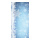Motivdruck "Frozen", Stoff, Größe: 180x90cm Farbe: blau/weiß   #
