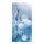 Motivdruck "Wintersee", Papier, Größe: 180x90cm Farbe: blau/weiß   #