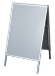 A1 A-board foldable double-sided - Material: 25mm mitred...