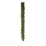 Noble fir garland PE/PVC-mix 366 tips - Material: flame...