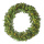 Noble fir wreath with 100 LEDs for outdoor use IP44 plug - Material: PE/PVC-mix 448 tips - Color: green/warm white - Size: 90cm
