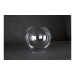 Acrylic sphere top side open with stand - Material:  -...
