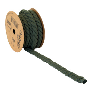 Cotton cord  - Material:  - Color: khaki - Size: L: 4m X B: 10mm
