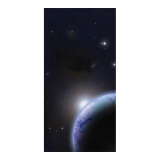 Banner "Space" paper - Material:  - Color: black/multicoloured - Size: 180x90cm