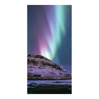 Banner "Polar light" paper - Material:  - Color: multicoloured - Size: 180x90cm