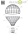 Air Balloon - Heißluftballon XL-Dekoration mit  Lichterketten 100m   Info: SCHWER ENTFLAMMBAR