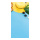 Motif imprimé " chapeau de soleil jaune" papier  Color: coloré Size: 180x90cm