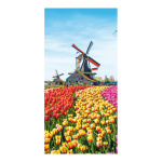 Banner tulip landscape paper - Material:  - Color:  -...