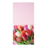 Motivdruck Tulpen Bouquet aus Stoff