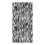 Motivdruck Zebra-Muster aus Stoff   Info: SCHWER ENTFLAMMBAR
