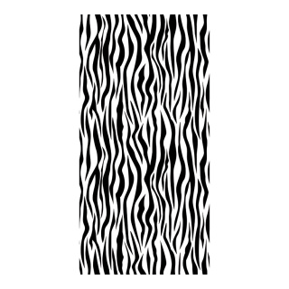 Motivdruck, Zebra-Muster, Papier, Größe: 180x90cm Farbe: beige/braun   #