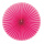 Honeycomb fan foldable, made of paper, with adhesive strip     Size: Ø 60cm    Color: pink