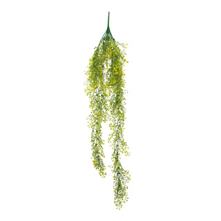 Blütenhänger 15-fach, künstlich     Groesse: 110cm    Farbe: gelb/grün
