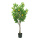 Zitronenbaum im Topf, aus Kunstseide & Kunststoff     Groesse: H: 120cm - Farbe: grün/gelb