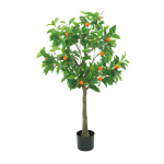 Orangenbaum im Topf, aus Kunstseide & Kunststoff...