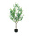 Olive tree in pot, made of artificial silk & plastic     Size: H: 135cm    Color: green/violet