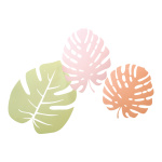 Set of 3 paper palm leaves with eyelets to hang     Size:...