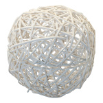 Willow spheres, 2-parted, made of wickerwork,  Size:;Ø...