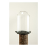 Dome with base, 2-parted, made of plastic,  Size:;H=25cm...