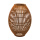 Abat-jour  vannerie en bois Color: nature/brun Size: 35x35x50cm