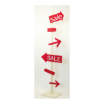 SALE-sign 8-parted made of wood - Material:  - Color:...