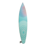 Surfboard with foldable backside support - Material:  -...