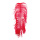 Plume dautruche Matériau naturel  Color: rouge Size: 60cm