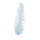 Ostrich feather natural - Material:  - Color: blue - Size: 60cm