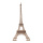 Cut-Out "Paris", Stütze rückseitig klappbar, Größe: 90x41cm Farbe: braun