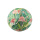 Lampion en papier pliable, motif jungle     Taille: Ø 40cm    Color: vert/rose