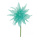 Tête de Dahlia en mousse, avec tige     Taille: Ø 30cm    Color: vert menthe