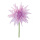Dahlia flower head made of foam, with stem     Size: Ø 30cm    Color: purple