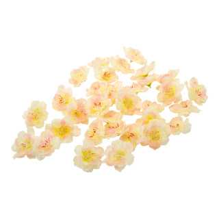 Blossom heads artificial, about 100 pieces, to scatter     Size: Ø 5cm    Color: white