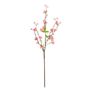 Branche de fleurs      Taille: 75cm    Color: rose/brun