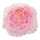 Tête de pivoine ec cintre  Color: rose Size: Ø 65cm