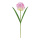 XXL-Tulpe aus Kunststoff     Groesse: 110cm    Farbe: pink/gelb/weiß