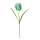 Tulipe XXL en plastique     Taille: 110cm    Color: bleu/blanc