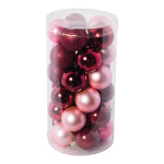 Boules de Noël  30 pcs/blister en plastique Color:...
