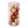 Boules de Noël  30 pcs/blister en plastique Color: rose/champagne Size: Ø 6cm
