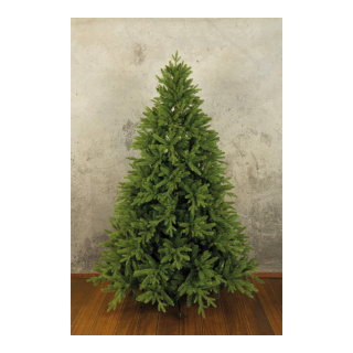 Noble fir mix of PE/PVC with 3.079 tips 35% PE/65% PVC - Material: 3-parts + metal stand for indoor - Color: green - Size: 210cm X Ø ca.147cm