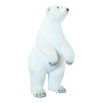 Polar bear standing with glitter - Material: made of...