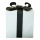 Geschenkpaket aus Styropor, mit Folienschleife     Groesse:30x30cm    Farbe:weiss/schwarz