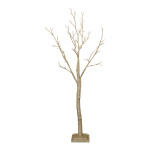Korallenbaum aus Holz, beglittert, Holzfuß: 17x17x2cm...