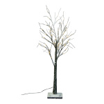 LED-tree snowed with 48 warm white LEDs for indoor -...