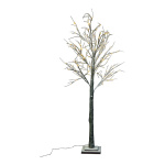 Arbre LED enneigéavec 120 LEDs blanc chaud...