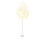 MicroLED tree 3 parts with 1.568 warm white LEDs - Material: made of plastic/wood - Color: white/warm white - Size: 180cm