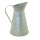 Milchkanne aus Blech, mit Henkel     Groesse:24x15,5x17cm    Farbe:grau
